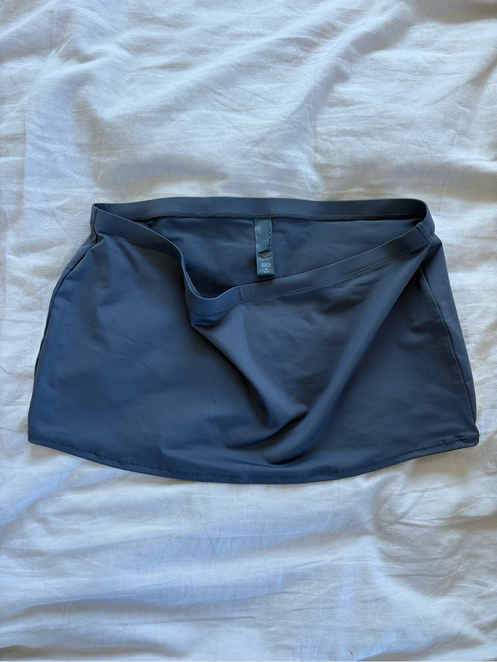 SKIMS Swim Dark Gray Micro Mini Skirt
